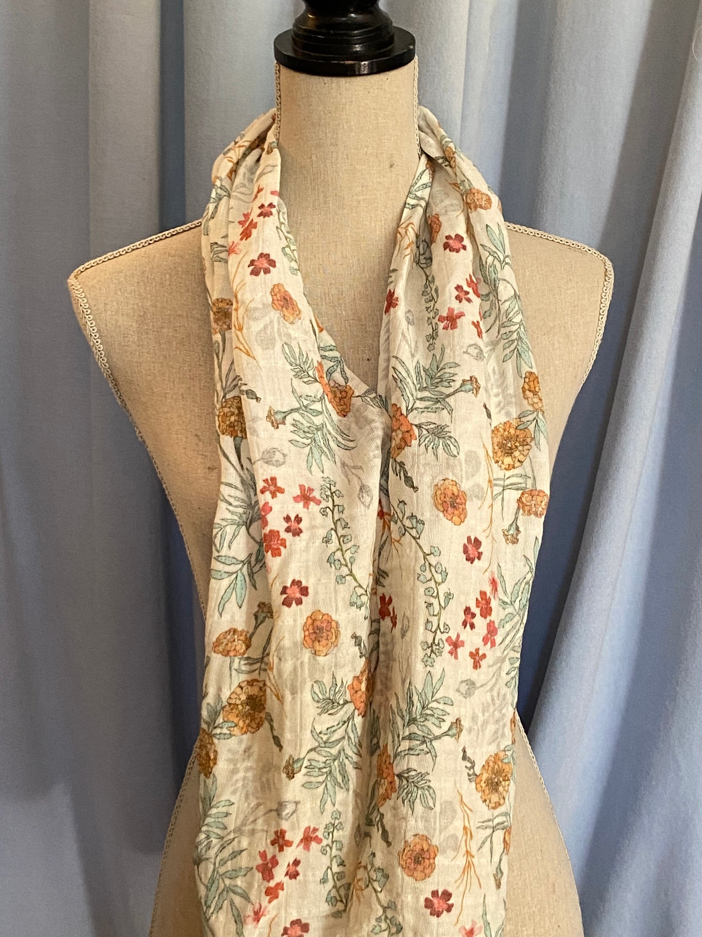 Yellow Marigold Poncho