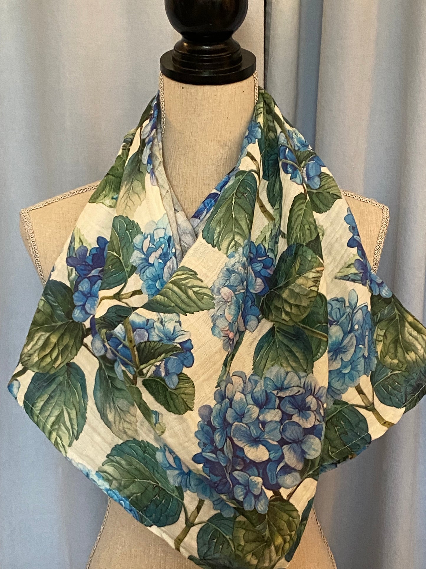 Royal Blue Hydrangea Poncho