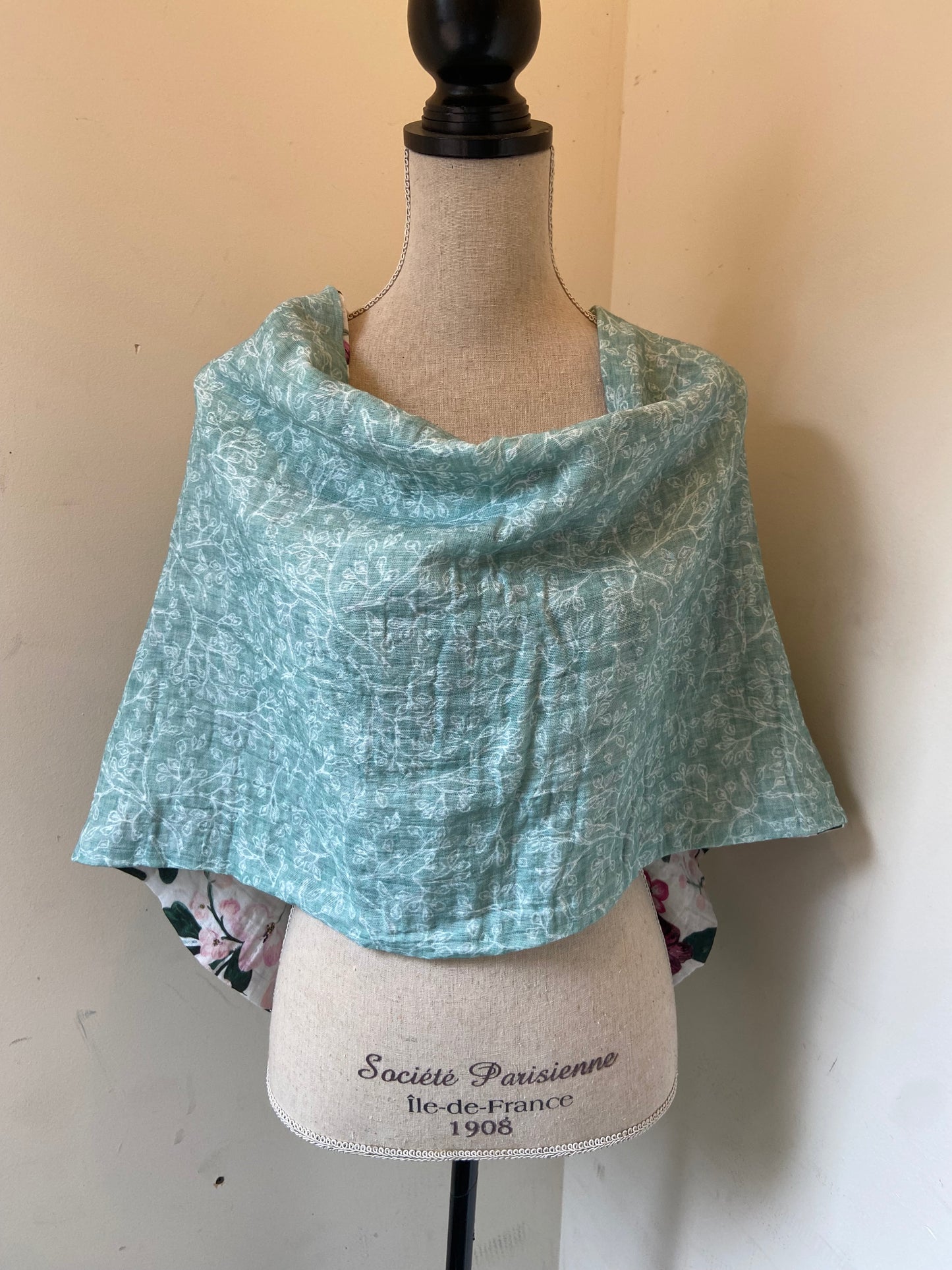 Plumeria Snap Shawl