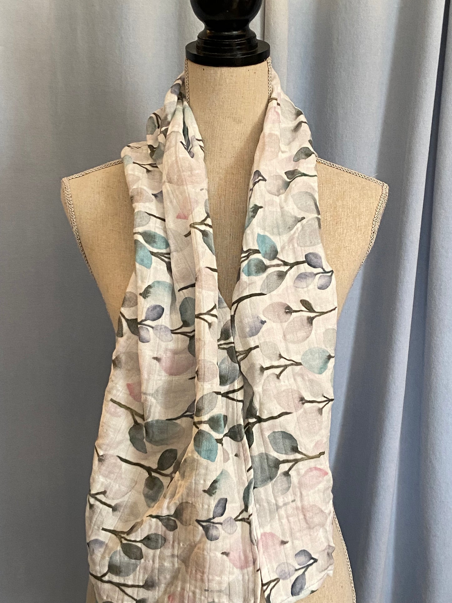 Eucalyptus Print Poncho