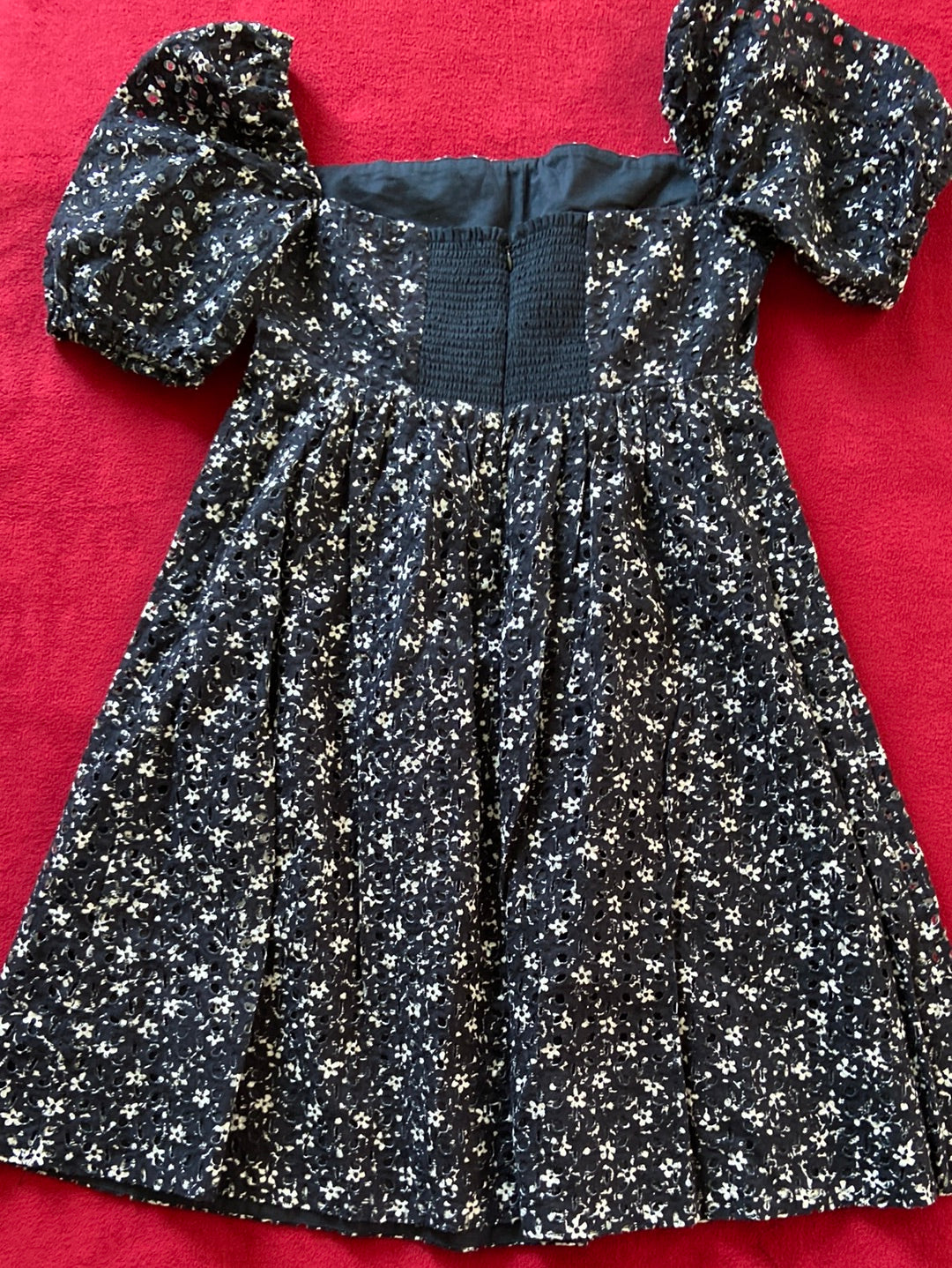 AWESOME EYELET Maeve Navy Dress Size 2