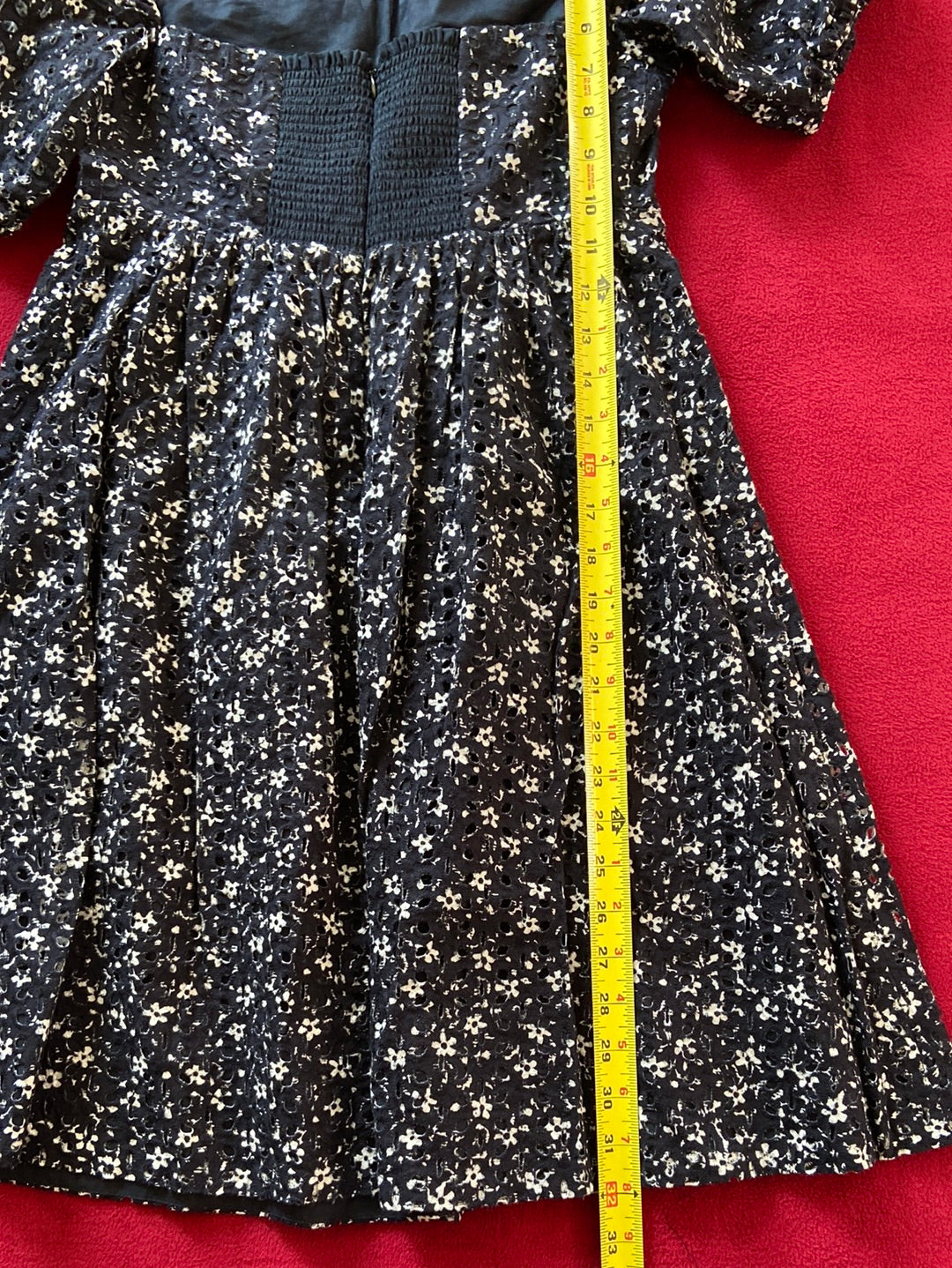 AWESOME EYELET Maeve Navy Dress Size 2