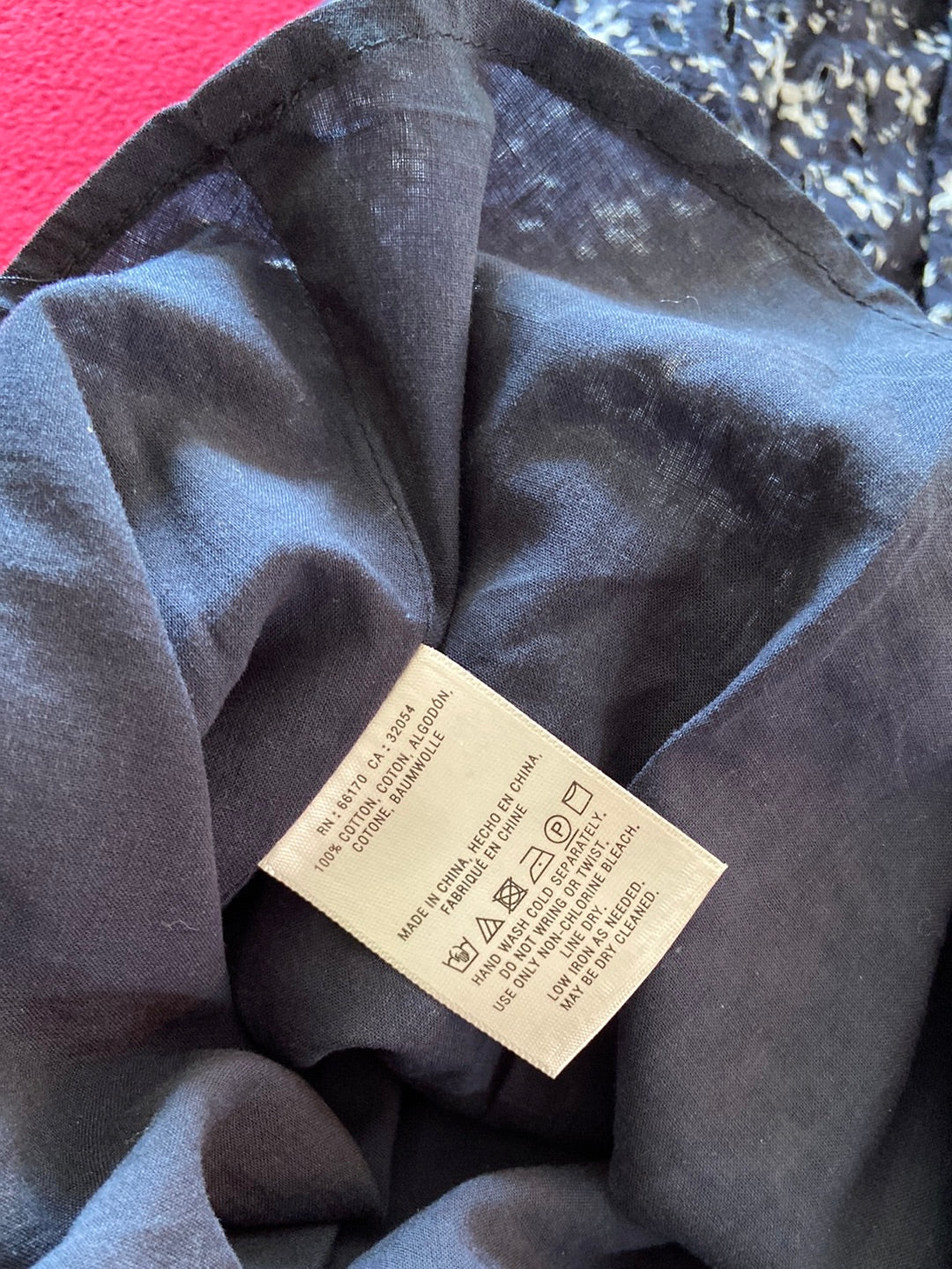 AWESOME EYELET Maeve Navy Dress Size 2