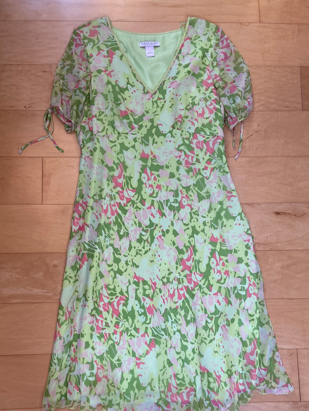 SUMMER FLORAL Sigrid Olsen Size 14
