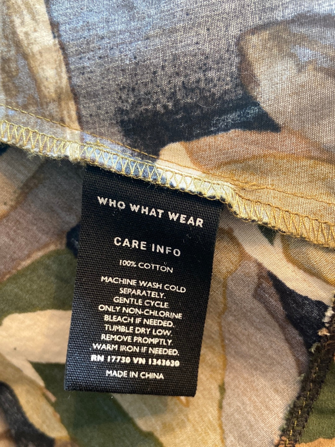 OLIVE GREEN Who What Wear Size L