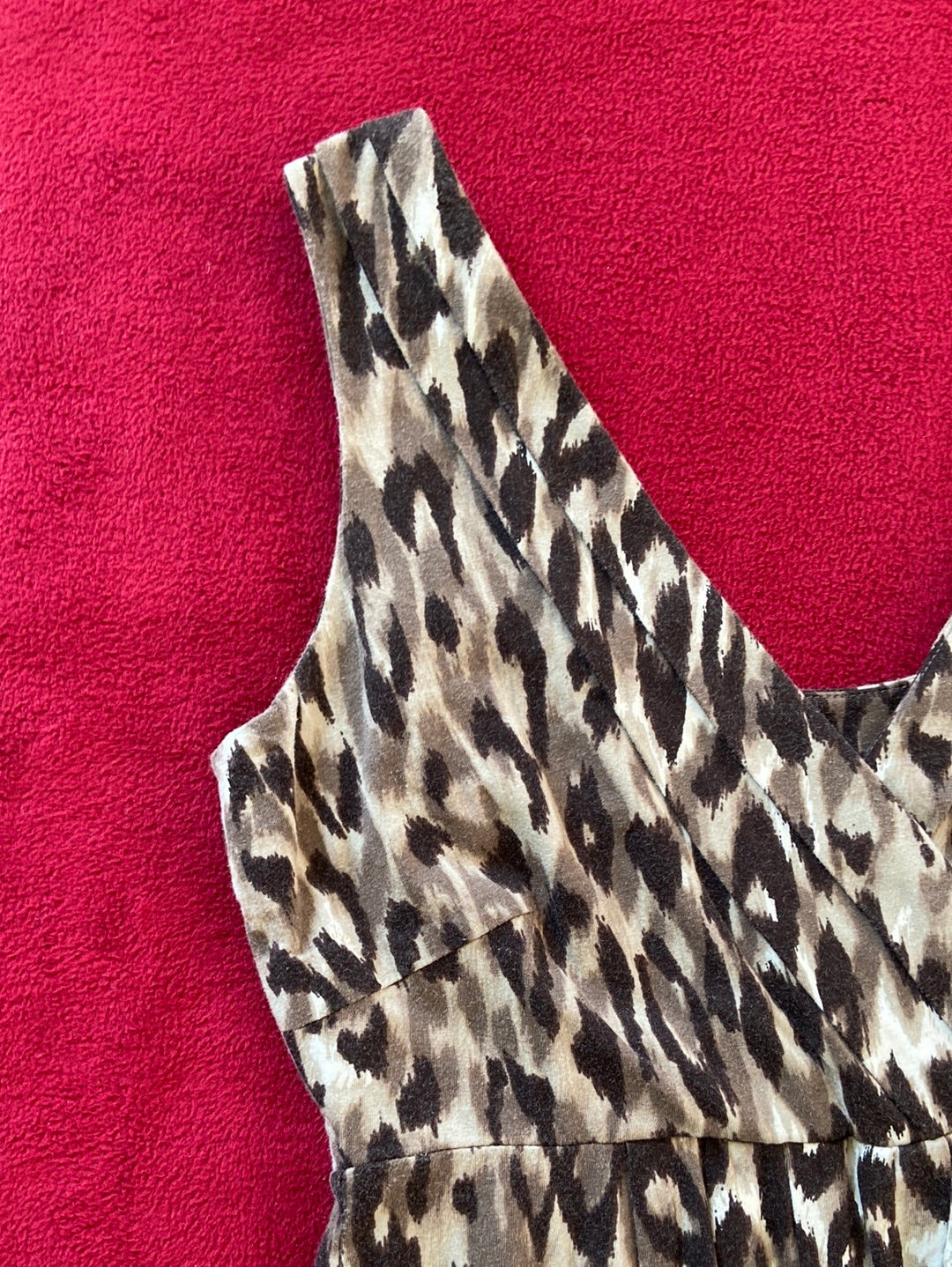 ANIMAL PRINT Ann Taylor Dress Size XXSP