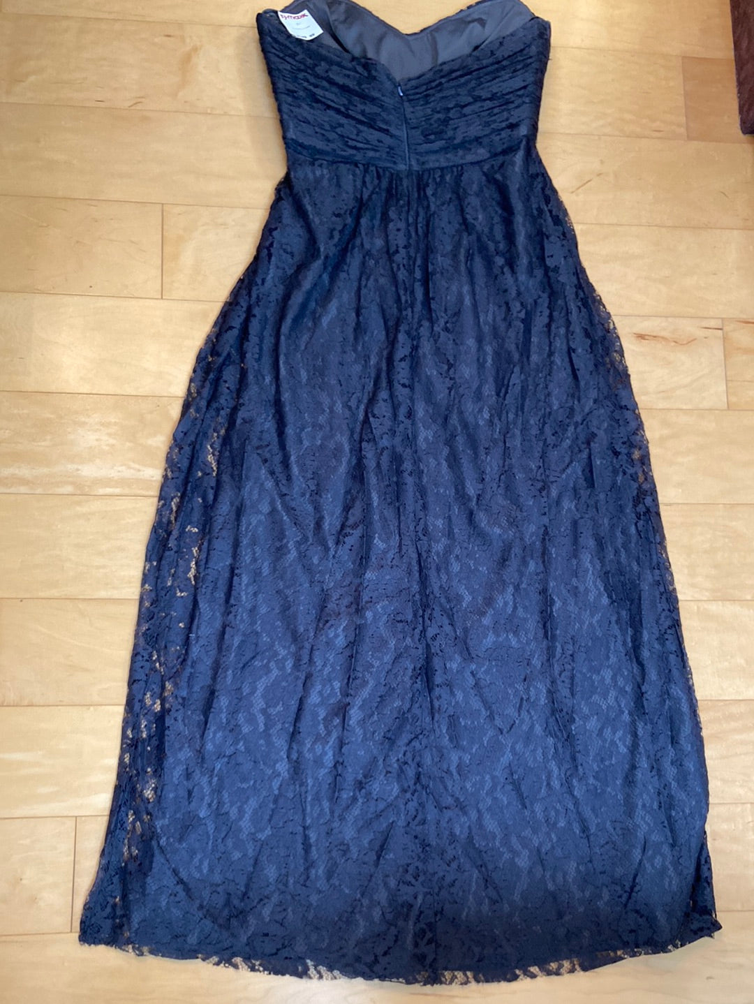 GRAY GOWN Amsale Size 12