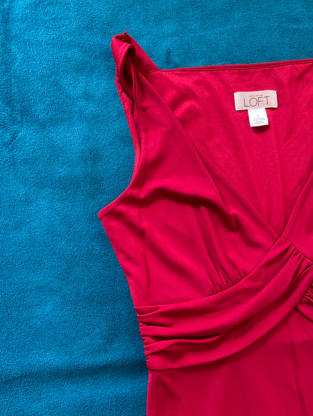 RED STUNNER LOFT Dress Size 4