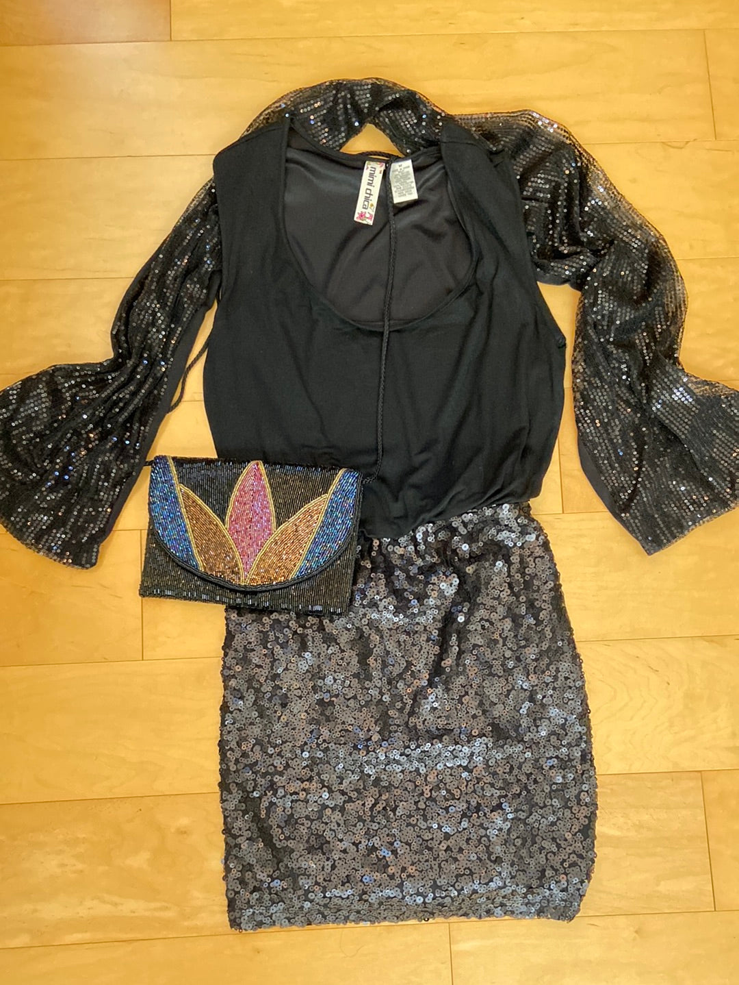 SEQUINED MINI Mimi Chica Size M