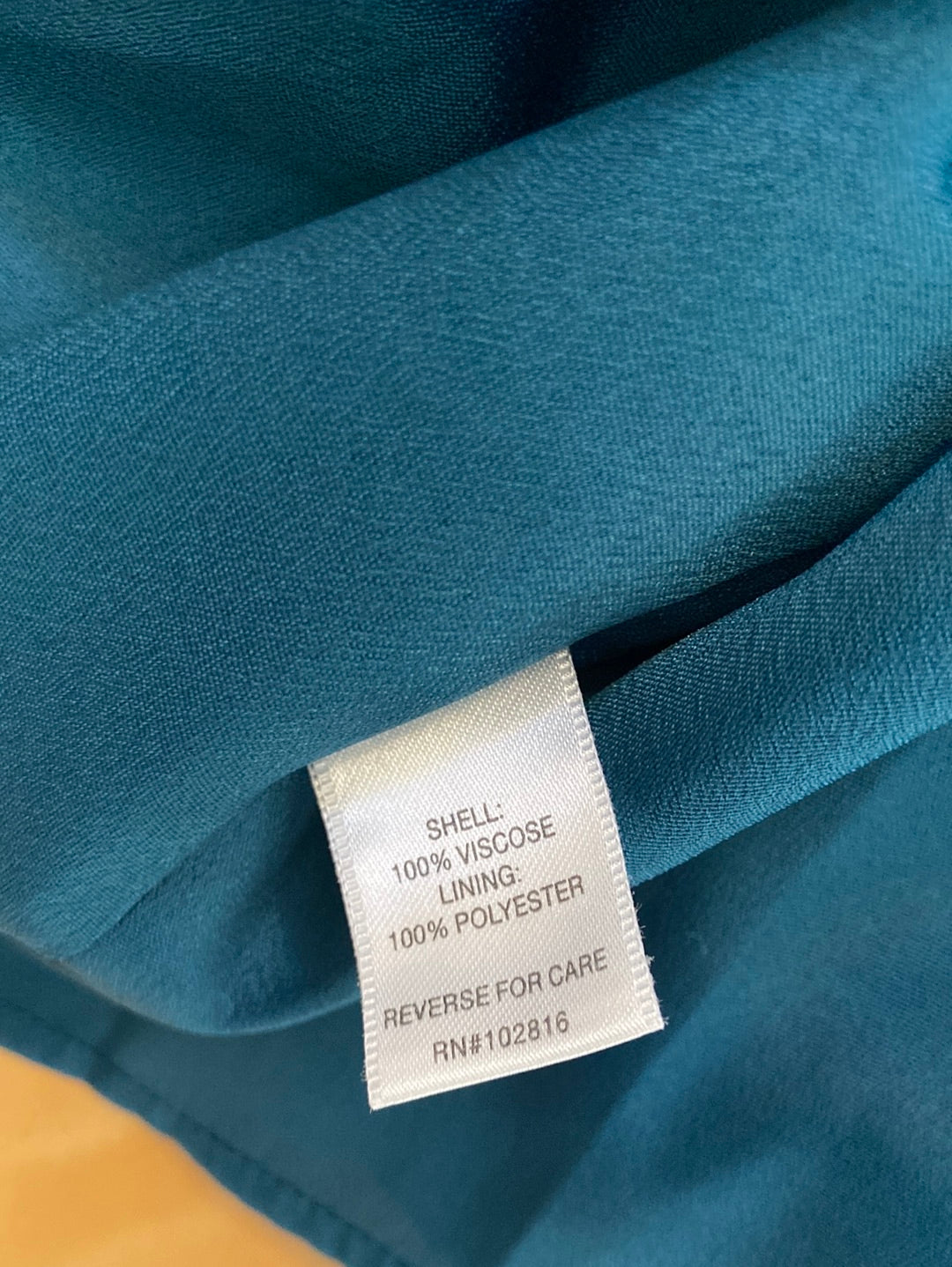 TERRIFIC TEAL Garnet Hill Size 14