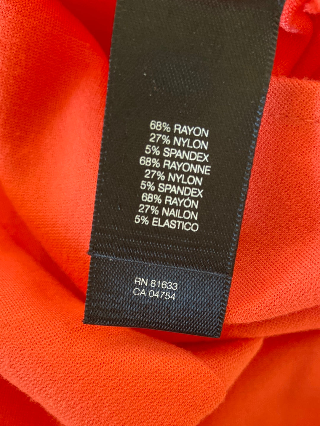 ORANGE Kenneth Cole Size 8