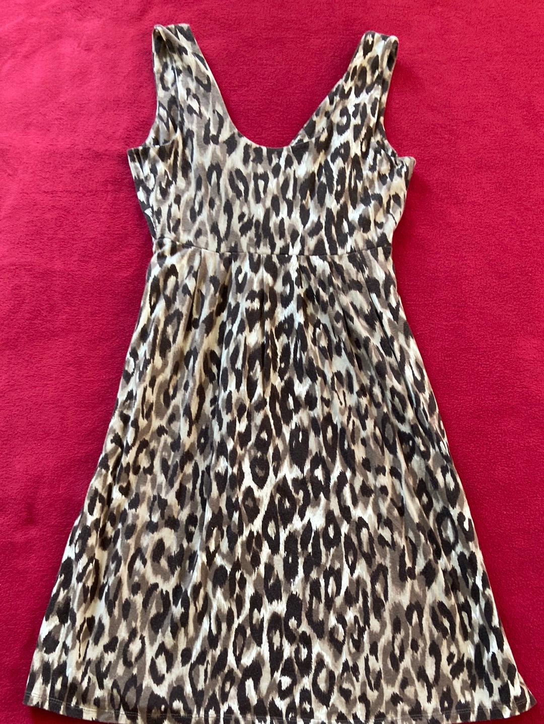 ANIMAL PRINT Ann Taylor Dress Size XXSP