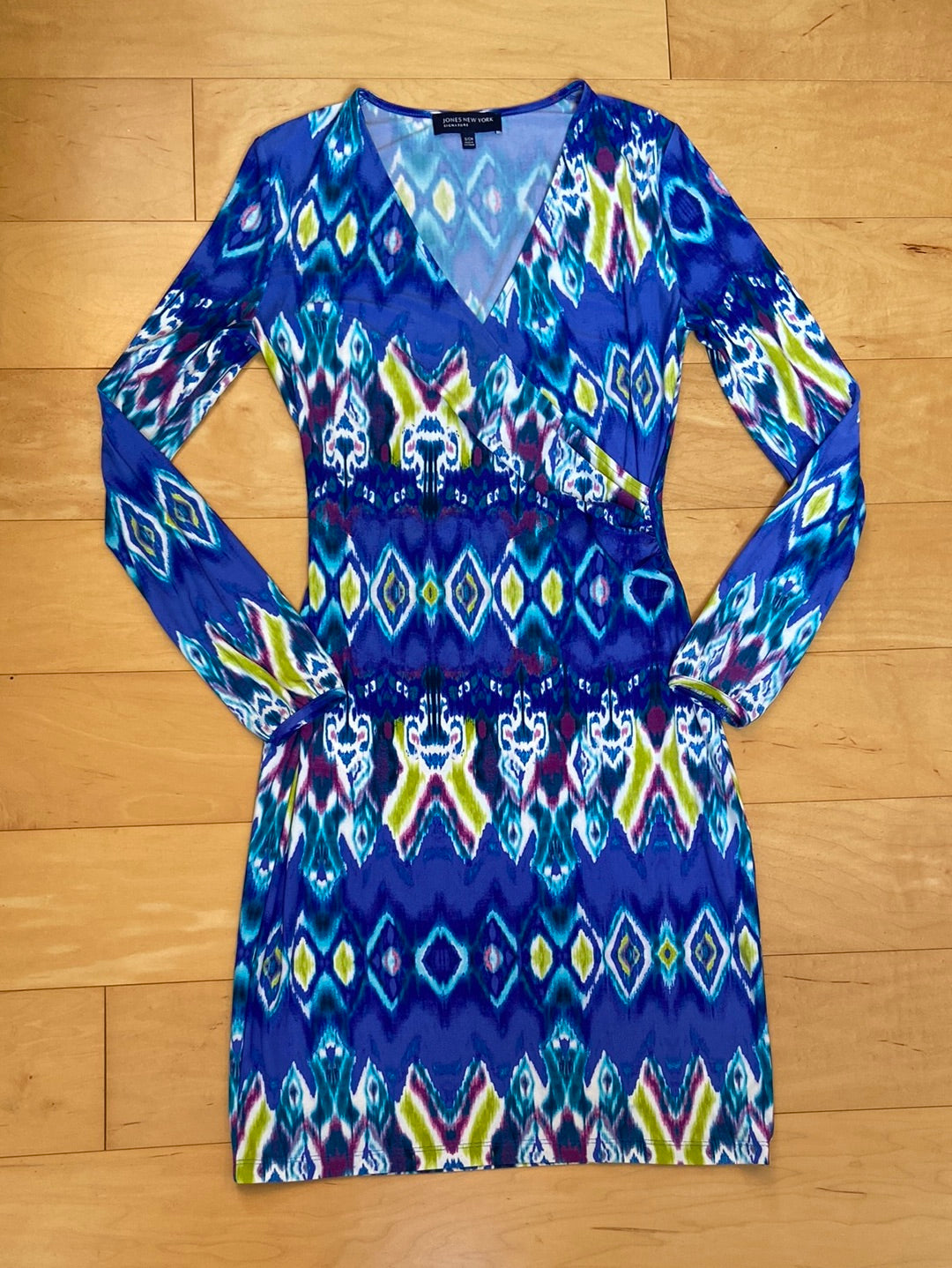 IKAT PRINT Jones New York Dress Size S