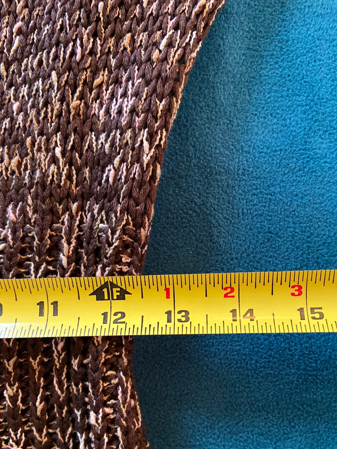 BROWN SWEATER DRESS Vertigo Size M