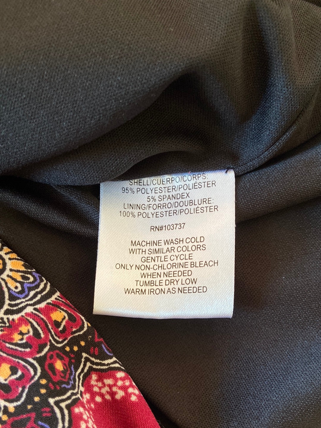PRINT PERFECTION Donna Morgan Size 8