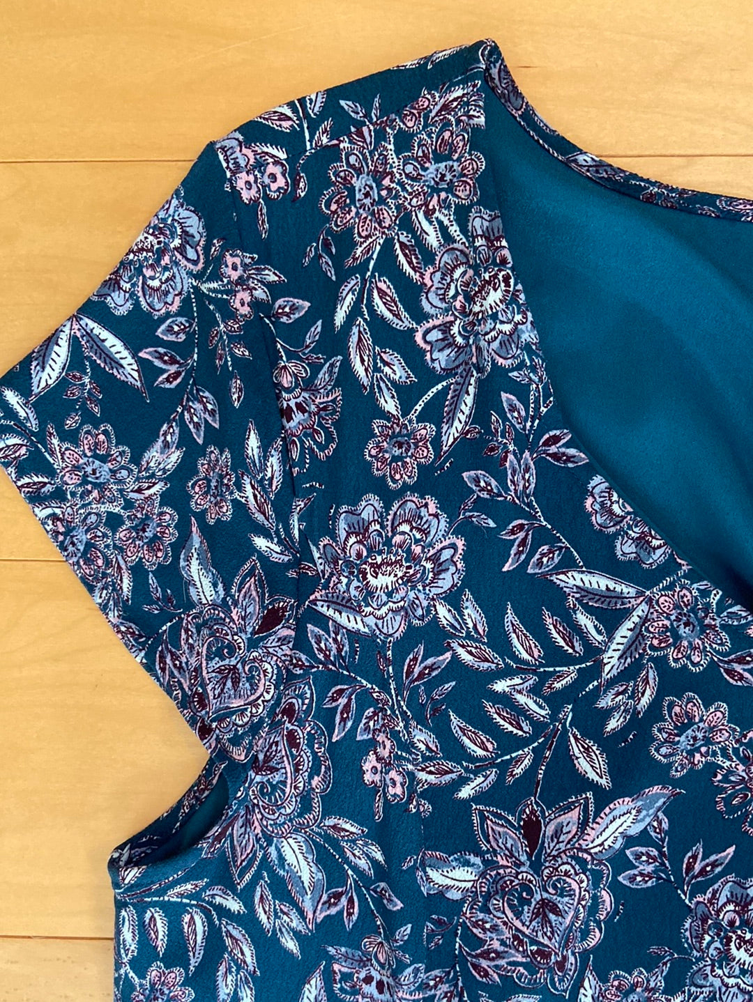 TERRIFIC TEAL Garnet Hill Size 14