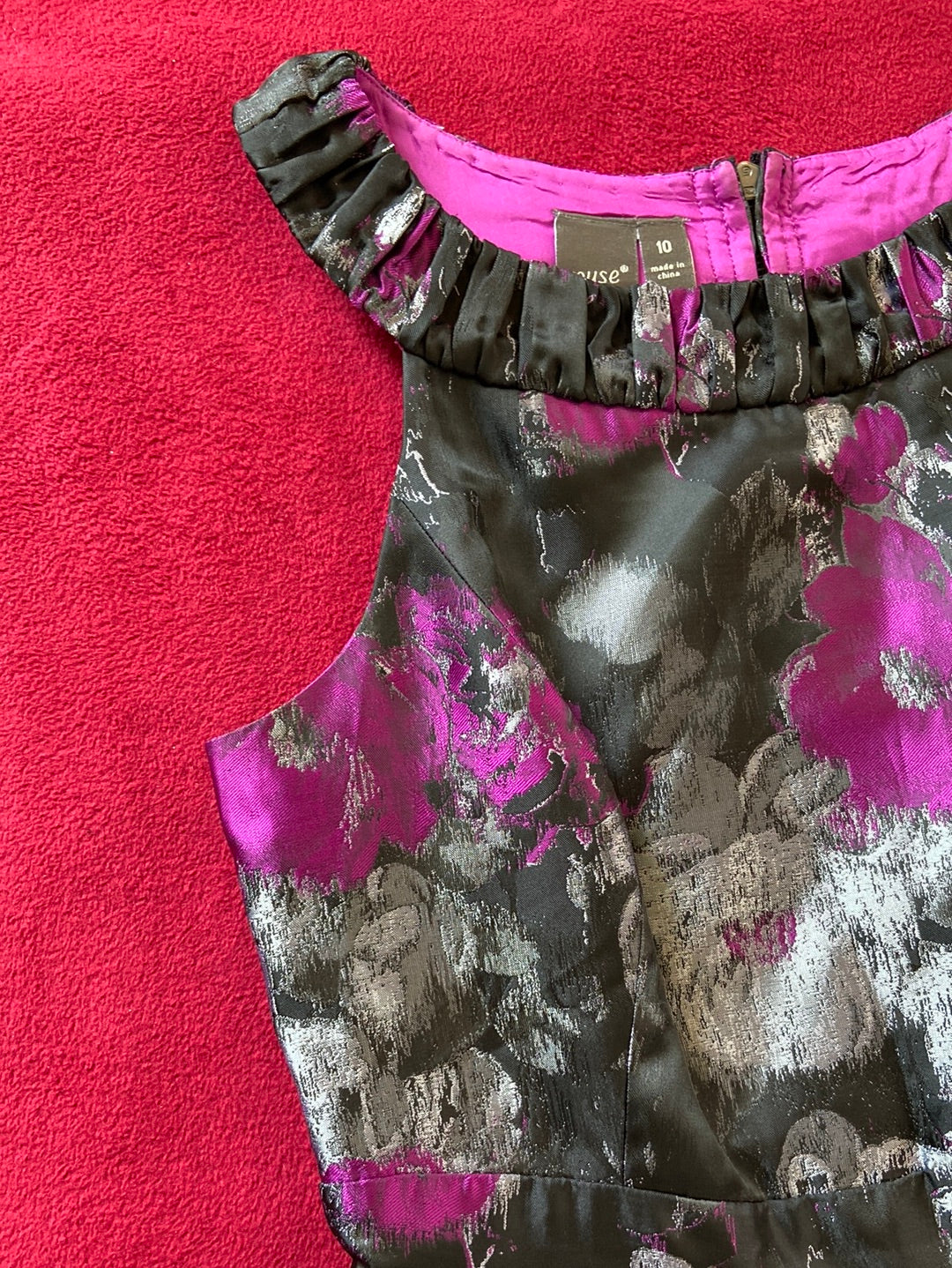 PURPLE WITH POCKETS Muse Size 10
