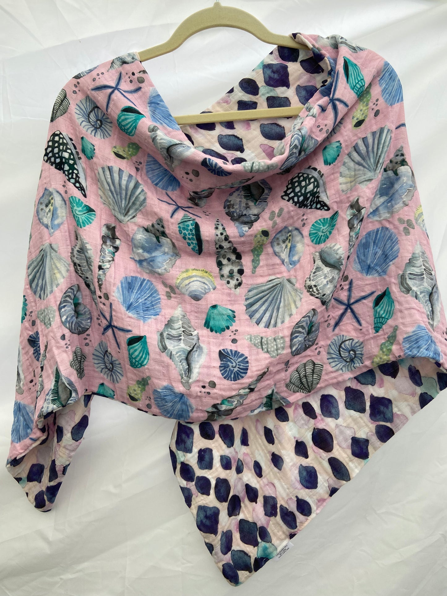 Pink Capri Snap Shawl