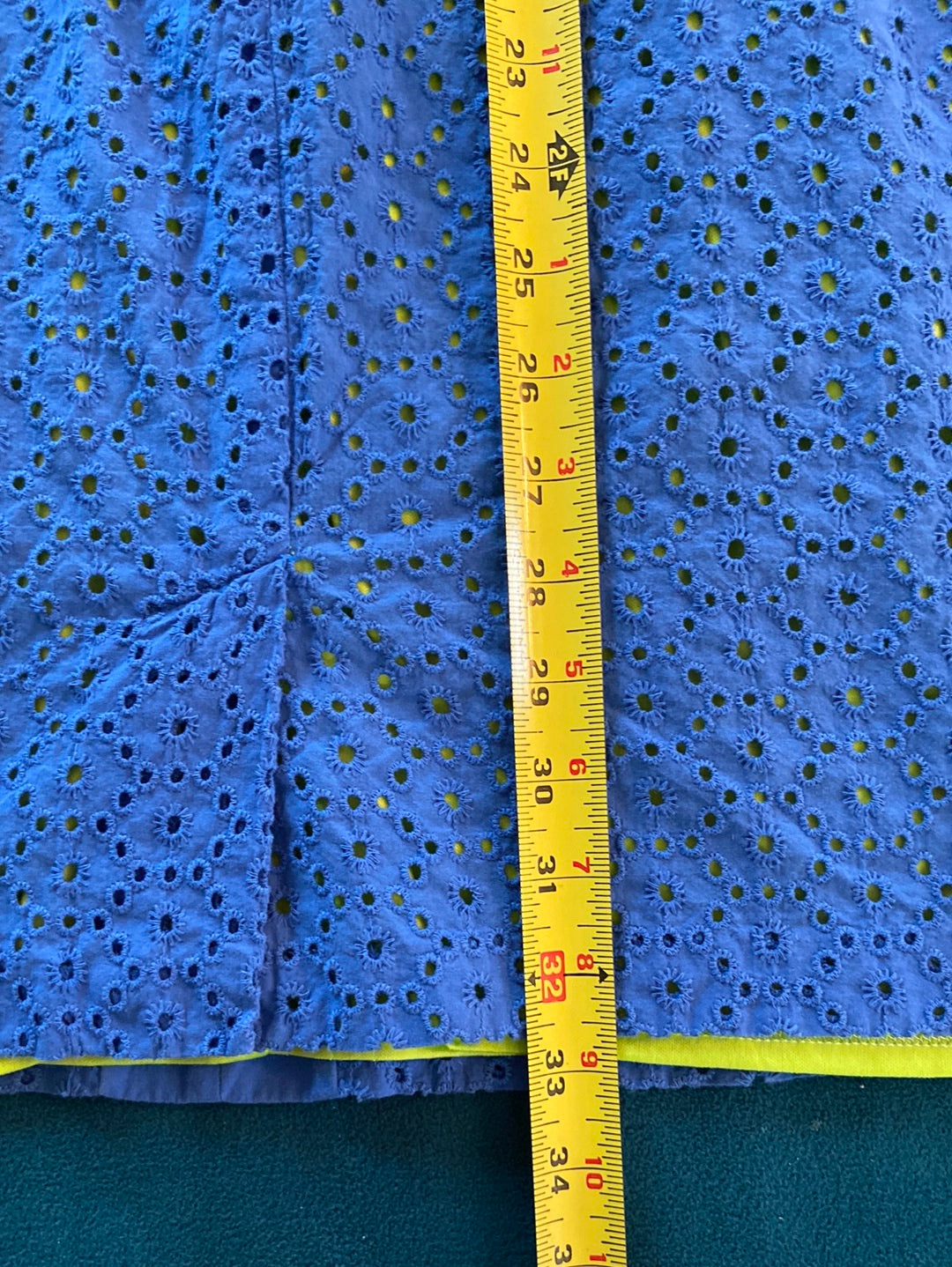 BLUE EYELET Donna Ricco Size 6