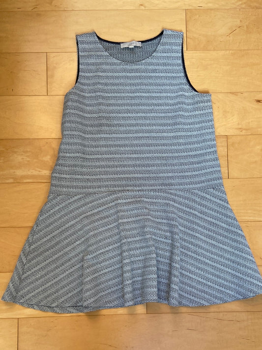 HEATHERED WHITE Loft Dress Size L