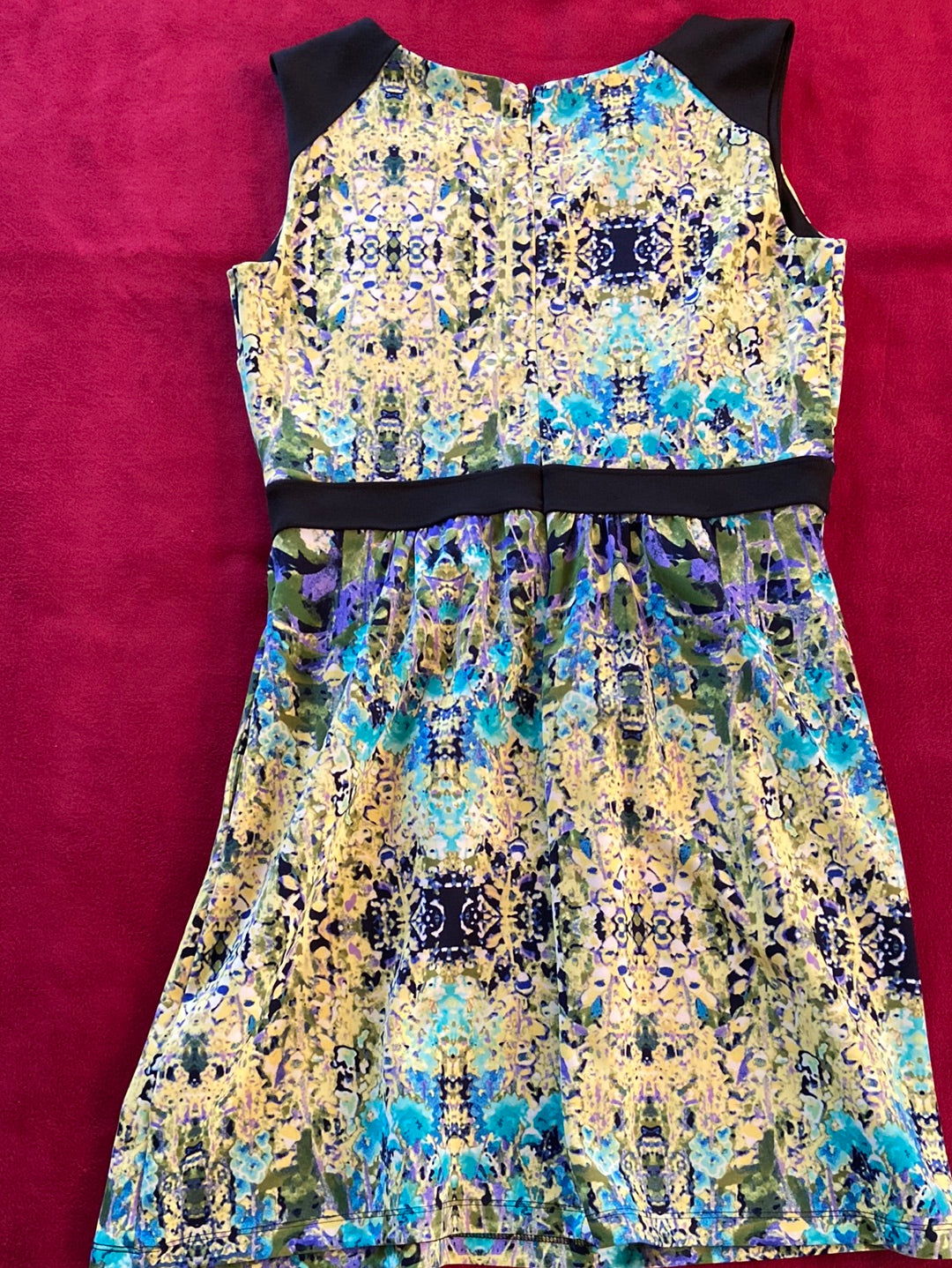 ABSTRACT FLORAL Cynthia Rowley Dress Size 12