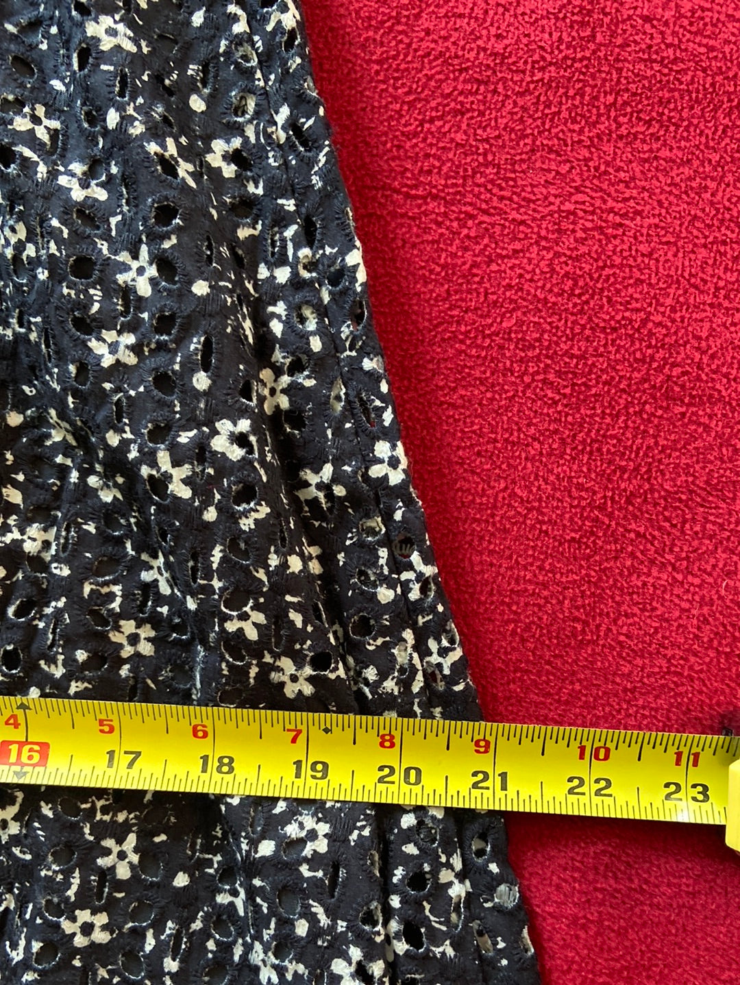 AWESOME EYELET Maeve Navy Dress Size 2
