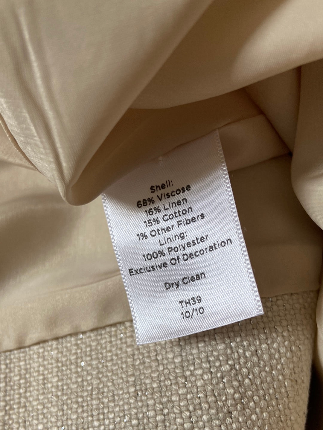 IVORY SUIT Talbots Size 4-6P