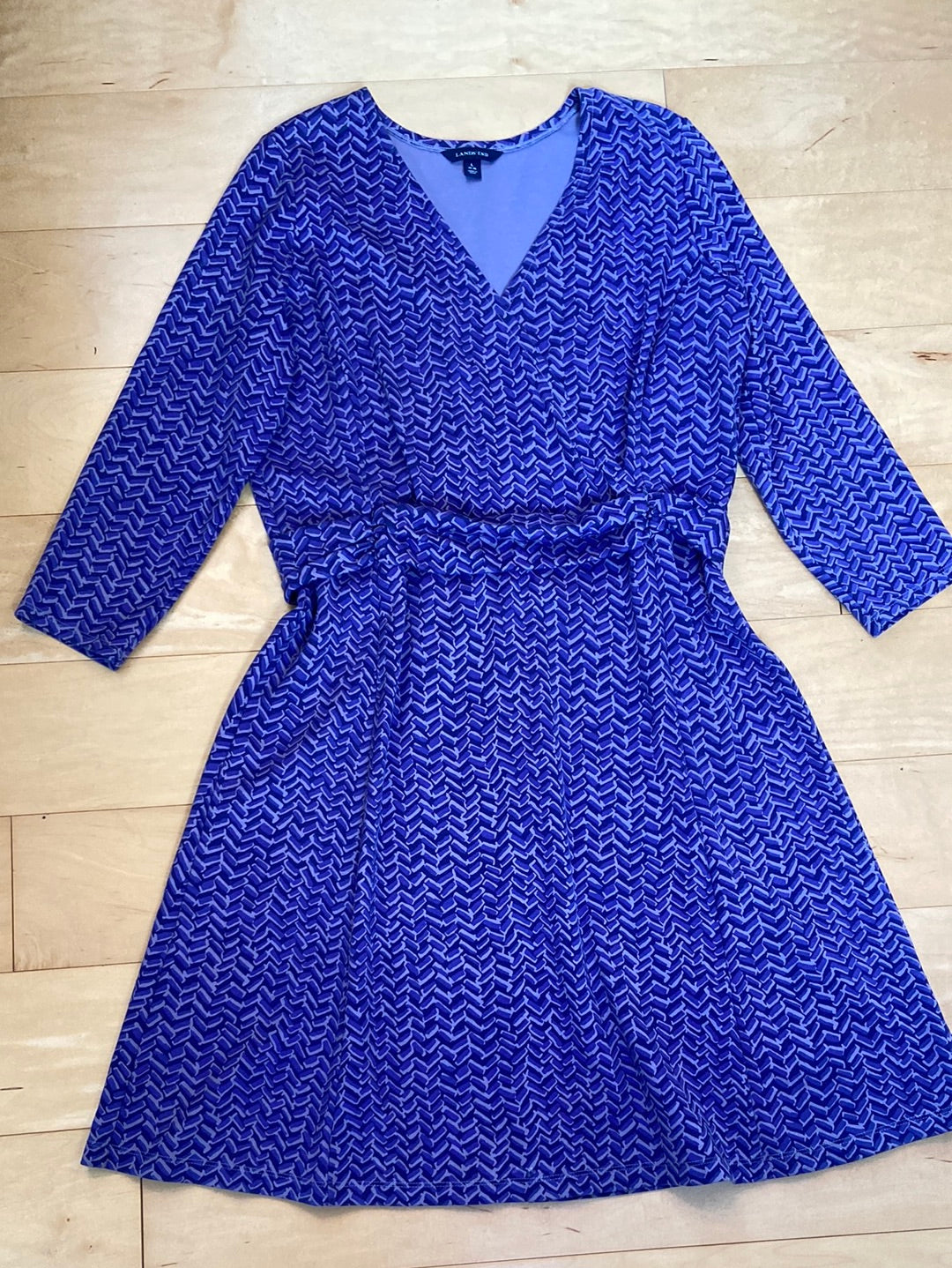 PURPLE WRAP Lands End Size L