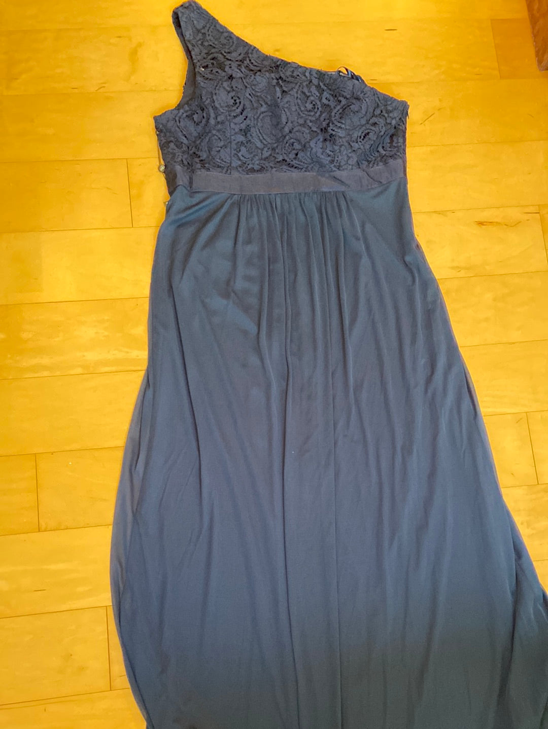 NAVY GOWN Adriana Papell Size 20