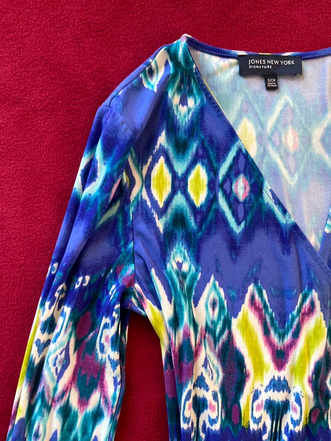 IKAT PRINT Jones New York Dress Size S