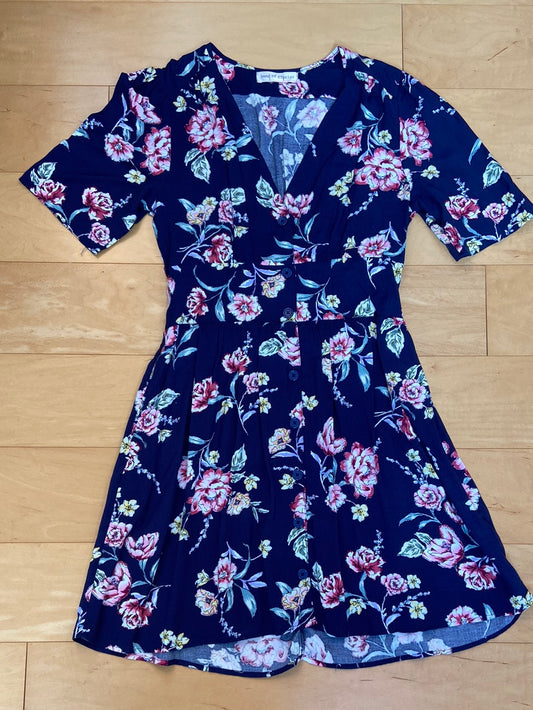 FLORAL FROCK Band of Gypsies Dress Size M