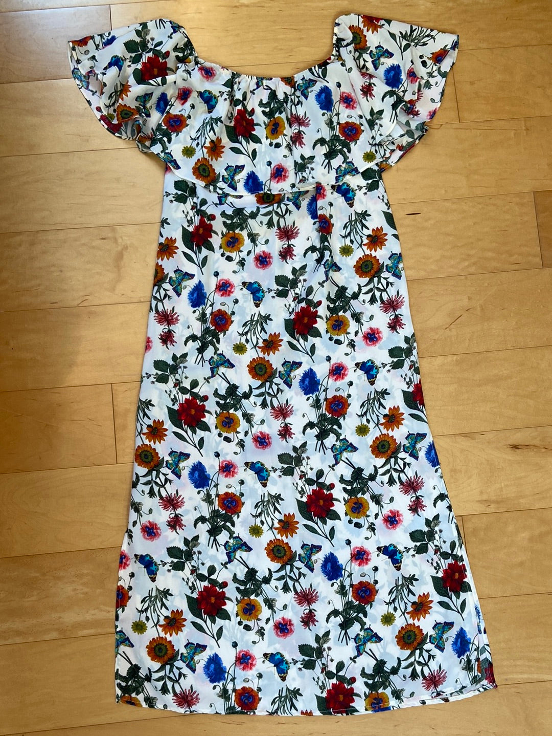 FLORAL FROCK Joompy Size M