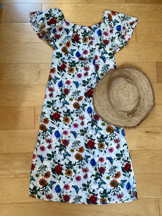 FLORAL FROCK Joompy Size M