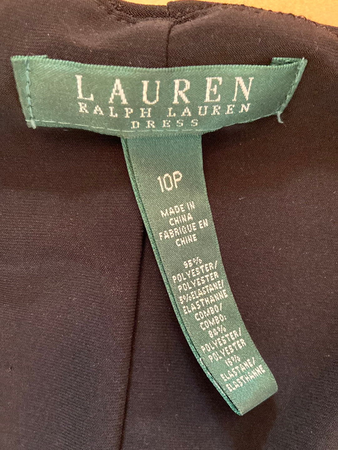 SEXY BLACK Ralph Lauren Size 10P