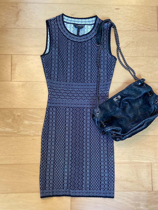 BLACK BODYCON BCBG Size S