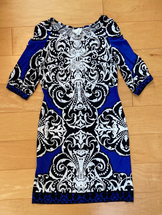 BLUE BEAUTY Donna Morgan Royal Blue Dress Size 6