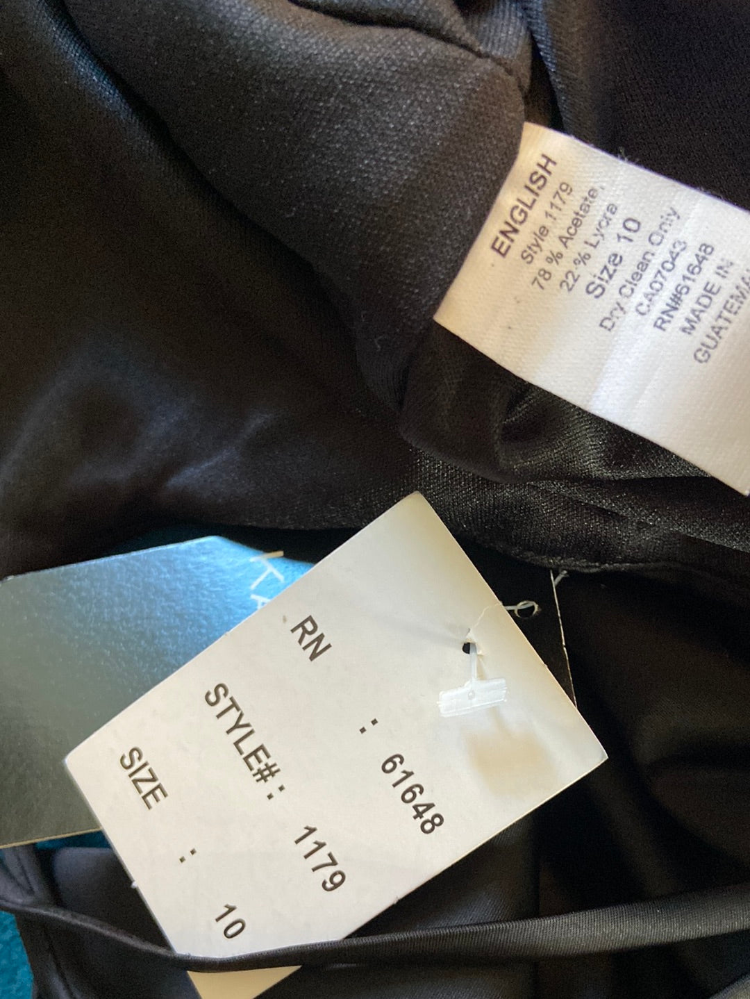 SLEEK BLACK Karina Nites Size 10