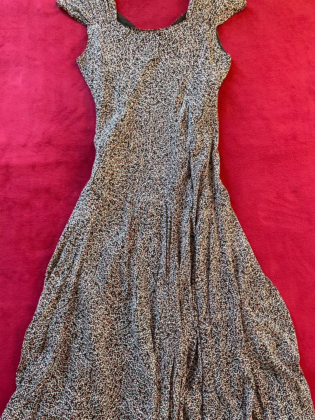 SILK MAXI Talbots Dress Size 10