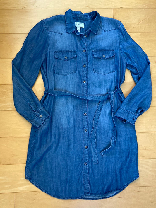 DENIM DRESS Bass Dress Size M