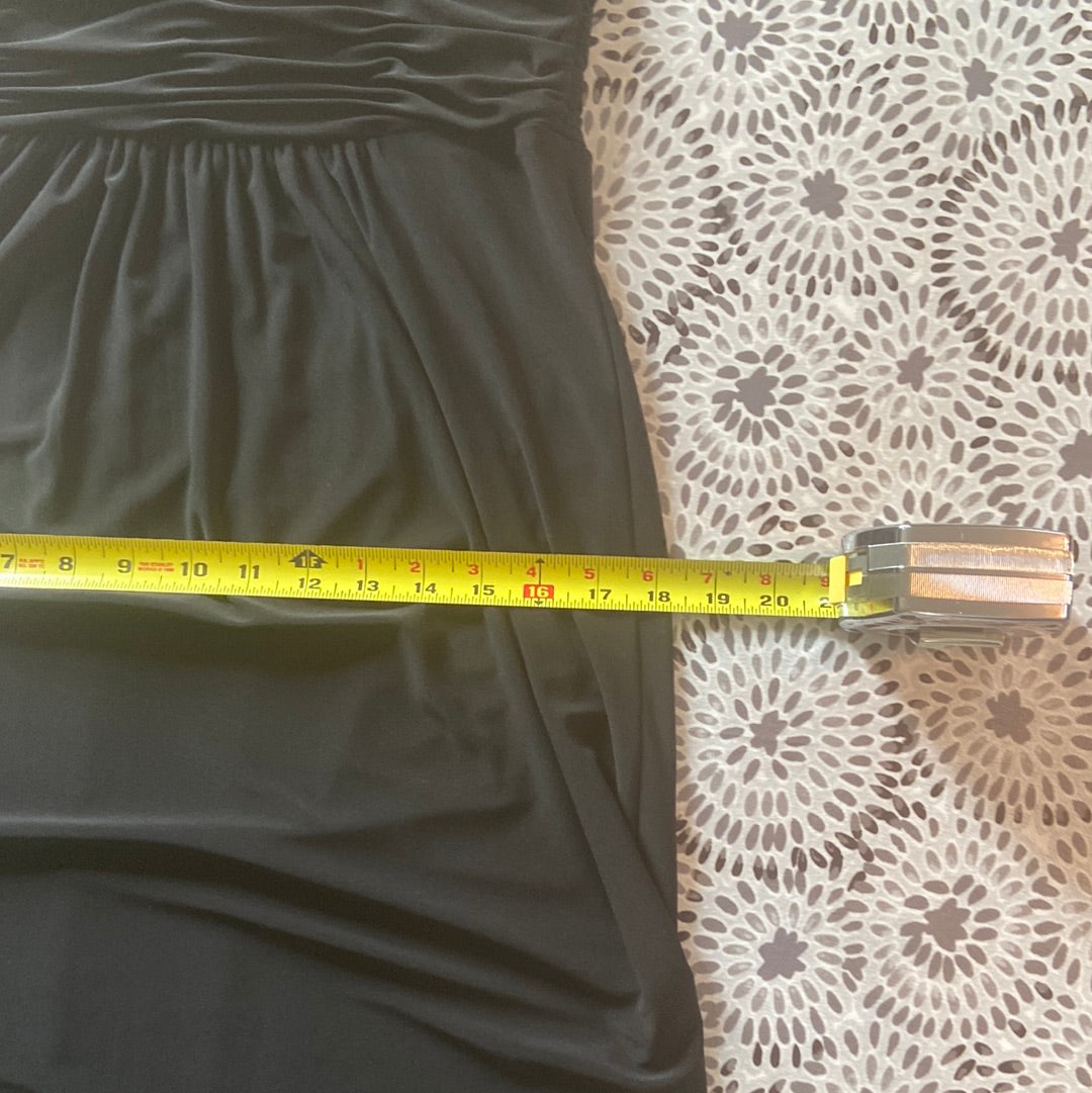 BLACK BEAUTY Evan Picone Black Dress Size 8