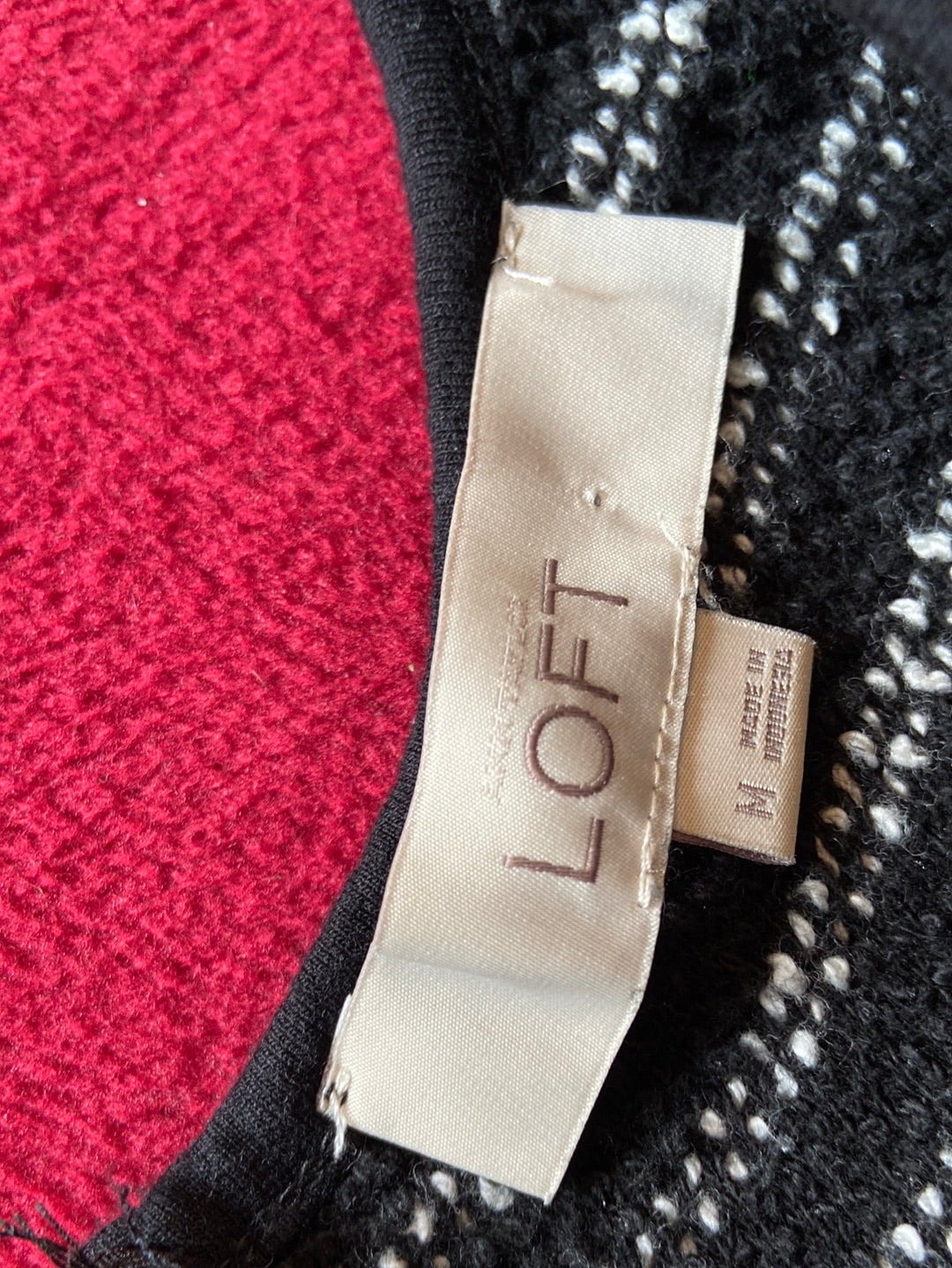 STRIPES Loft Dress Size M